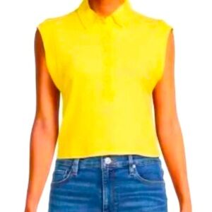 Rag& bone top, bright yellow color top , size XXS